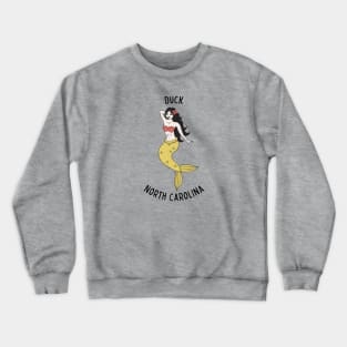 Duck North Carolina Mermaid Crewneck Sweatshirt